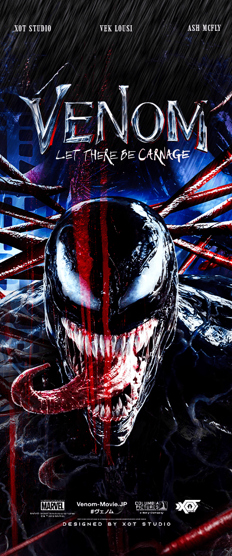 Venom movie poster design – Let There Be Carnage 2021